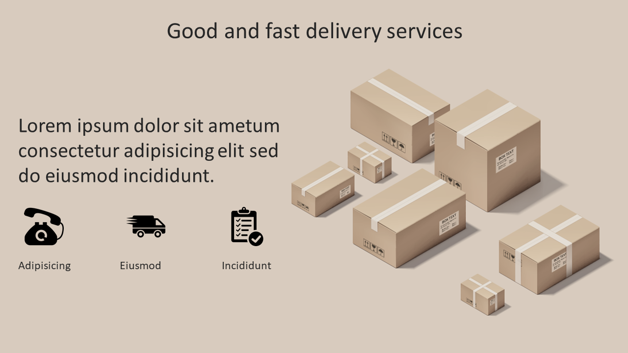 Delivery Services PowerPoint PPT